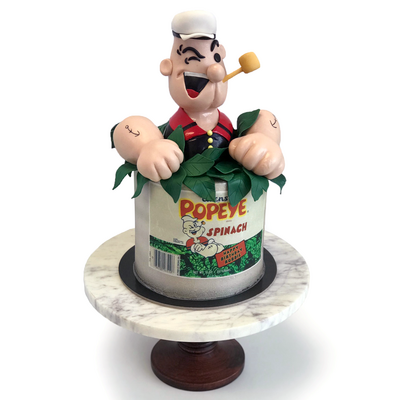 Top 10 ! Popeye Birthday Cake || Simple & Elegant Popeye Cake for kids -  YouTube