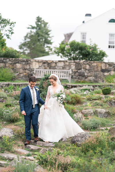 Manchester Country Club - Indoor Wedding Reception, With Decor Set Up