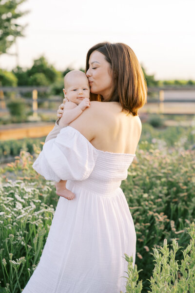 Fresno newborn photographer documenting natural, emotional family moments
