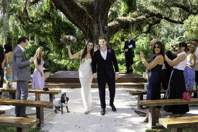 Gorgeous Couple getting married at Del Favero Oasis. It was a beautiful and intimate elopement. 