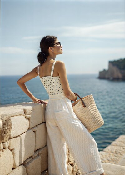 Beach Girl Aesthetics Stock Photos 30