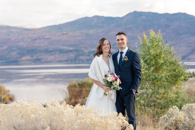 just married couple at sanctuary gardens