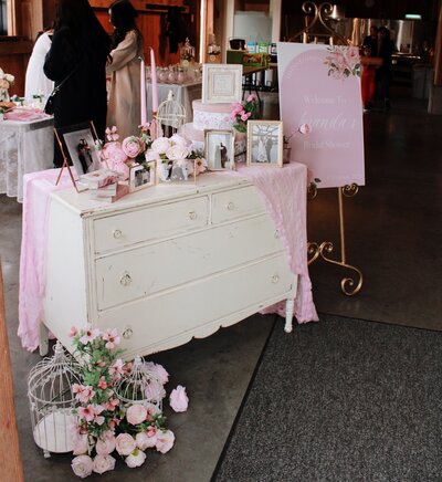 Event Decor and Styling furniture rental