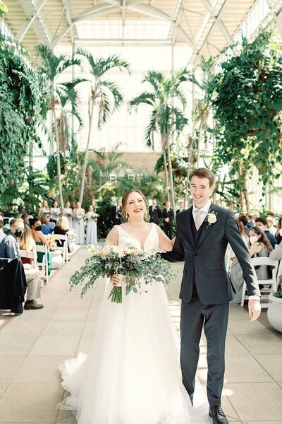 St. Louis atrium wedding