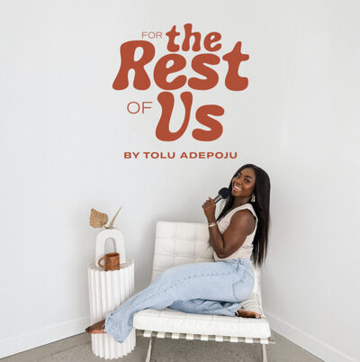 Tolu Adepoju on The Rest of Us Podcast, discussing mental health, culture, and therapy with Ashay Therapy in Calgary and across Canada.