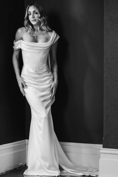 Corston Couture 'Hollywood' wedding dress stocked at Sunday's Bride