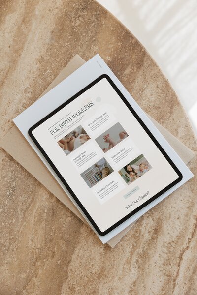 Custom Showit Website for Childcare Business