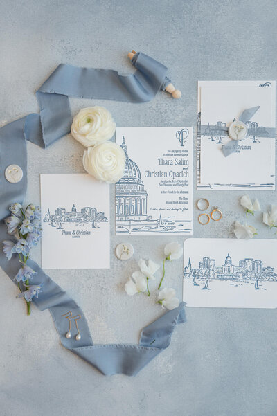 Wedding details photo