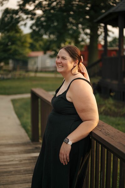 Headshots for wedding photography and videography business
