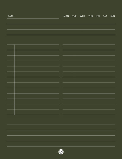 Notebook No 12 Digital Planner by Click 2 Plan-155