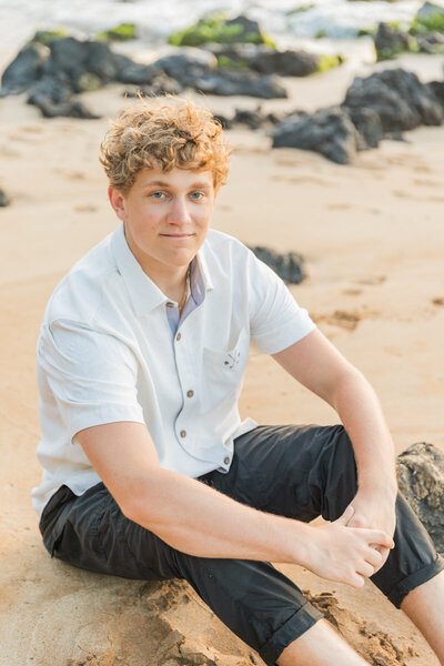 Big Island Senior Portraits for guys