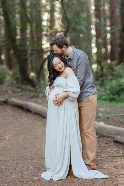 redwoods maternity session photography