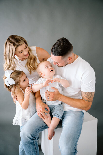 Studio Family Portraits. Lexington Kentucky Photographer