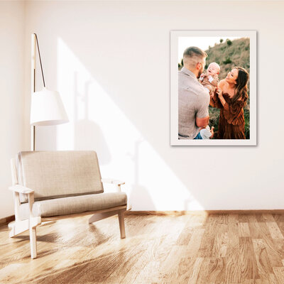 framed family cin baby nursery captured by Branson baby and children's photographer