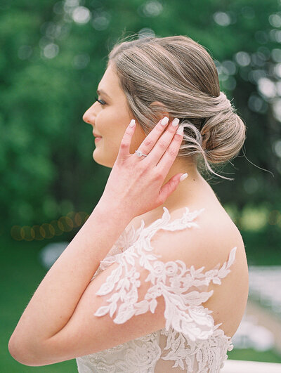 bride at norland historic estate