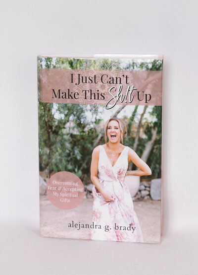 front of alejandra brady's book