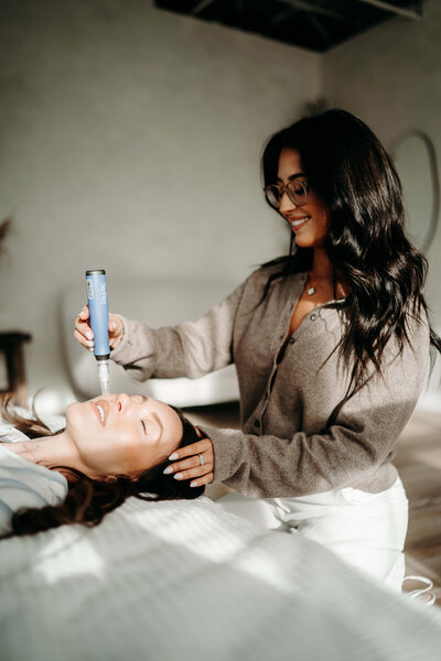 Microneedling and PRP Injections