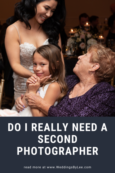 An emotional unposed photo of a brides, grandmother and niece during a wedding reception. Photo taken by DC wedding photographer Lee Hickman - Weddings By Lee Photography