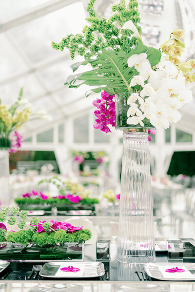 Tented Fall Jewish Wedding with Contemporary Luxury Art-Driven Design at a Private Estate, Detroit MI