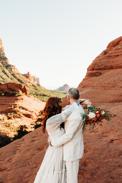 red rocks landscape