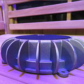 Vibration resonance therapy for infared saun