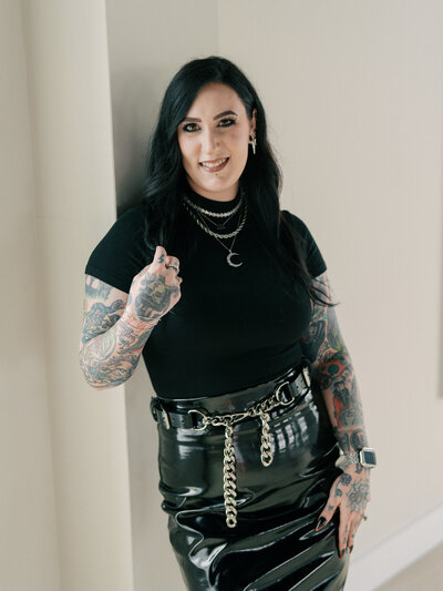 Steph at The Red Stiletto Hair Artistry