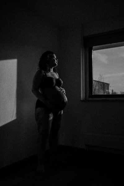 Zwangerschapsfotoshoot in Enkhuizen