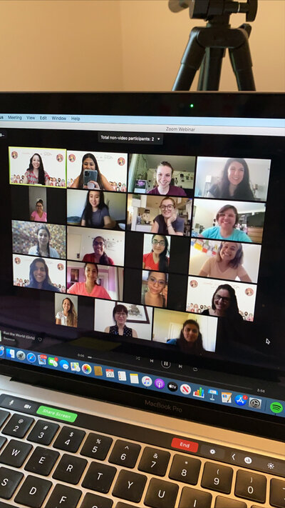 Screenshot of the Wonder Women in STEM Conference