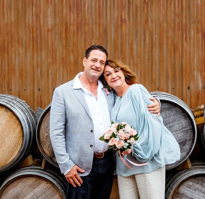 elopement in Waiheke Island winery