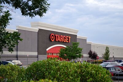 the front of a Target store.