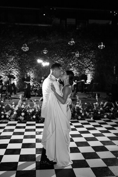 Beautiful bride and groom portrait session in Hawaii four seasons