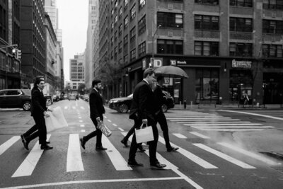 Modern Red Bouquet at Bridal Prep