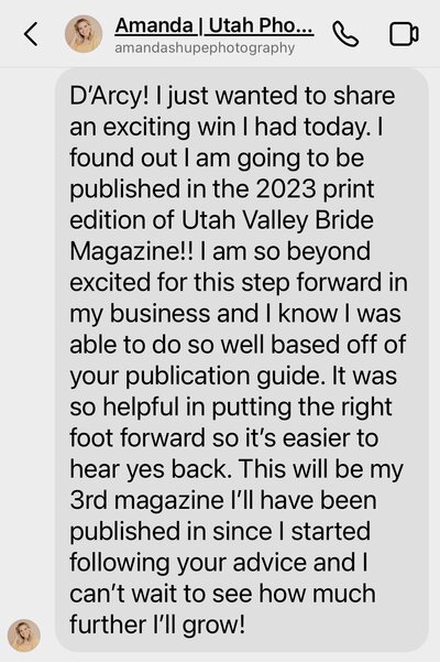 Amanda Shupe Publication Templates testimonial screenshot
