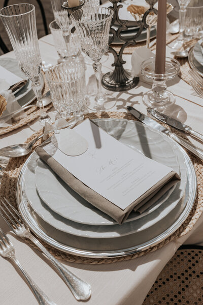 Destination wedding stylish bride
