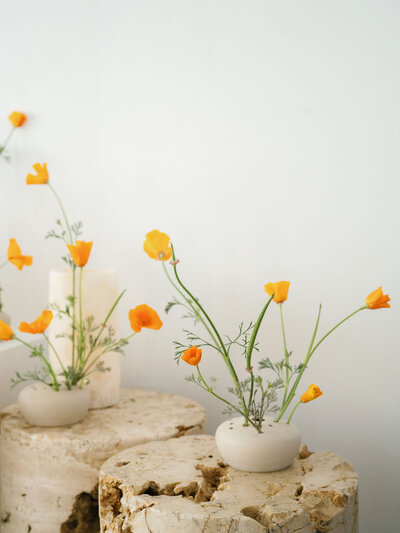 Vase of Flowers | Nicole Chapman Design