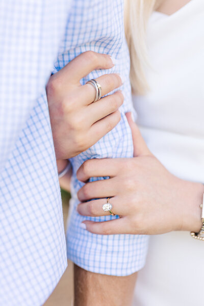 Engagement ring close up | Birmingham AL Engagement Photography
