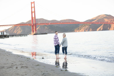 Golden Gate Bridge San Francisco Wedding and Engagement Photography