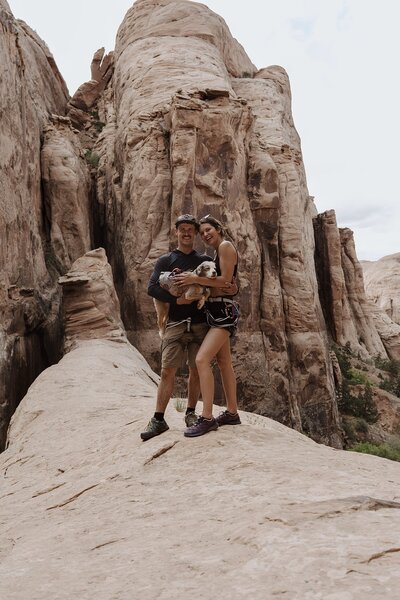 Epic adventure engagement in the utah with cinematic storytelling.