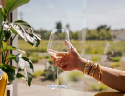 Farm-to-table restaurant in Cordvalle resort, San Martin, California. 