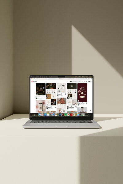 Pinterest mockup