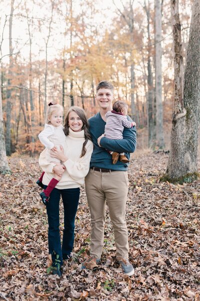 fall outdoor family session