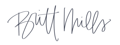 Britt Mills Logo