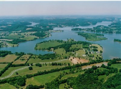 skyview of Marblegate wedding venue knoxville tn