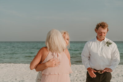 Intimate Elopement on Navarre beach 