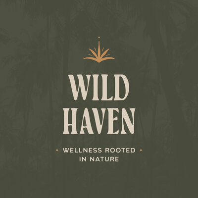 Wild Haven Nature Logo Mockup
