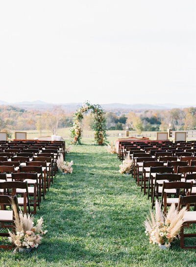 The Lodge at Mount Ida Wedding in Charlottesville Ceremony