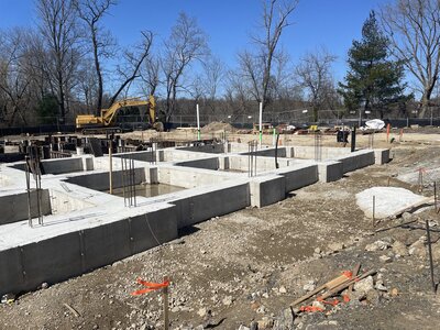 large foundation work