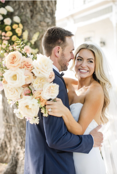 Happy wedding client reviews custom wedding stationery by idieh design