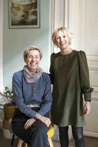 Audrey Lecoufle et Emeline Lesecq Lambre - les fondatrices d'Happy Ortho