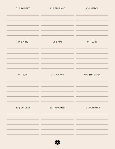 Notebook No 13 Digital Planner by Click 2 Plan-179
